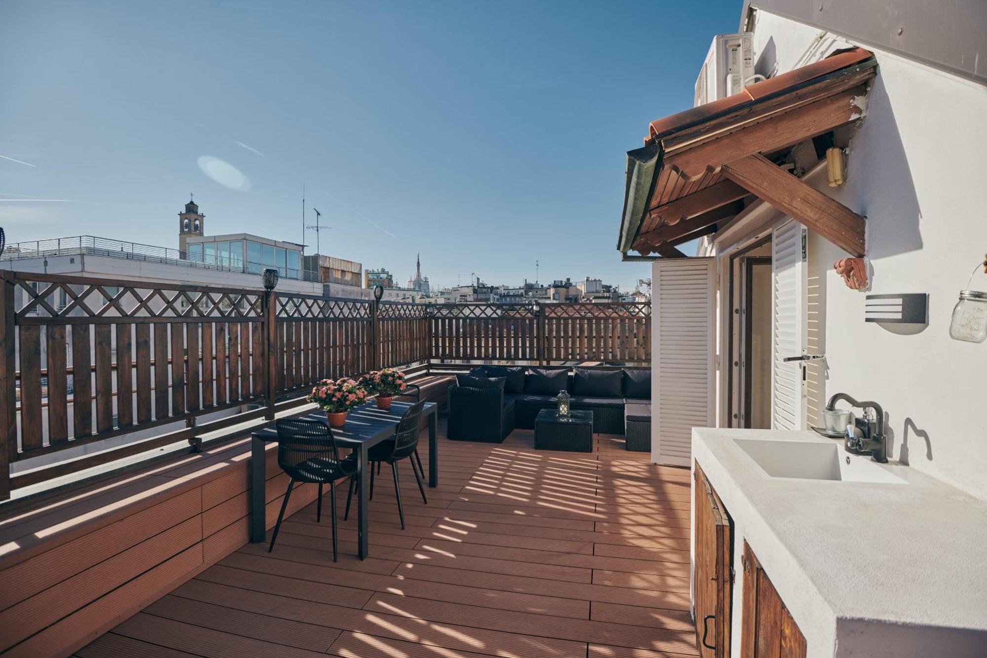 Sant'Andrea Penthouse By Montenapoleone Living Milaan Buitenkant foto
